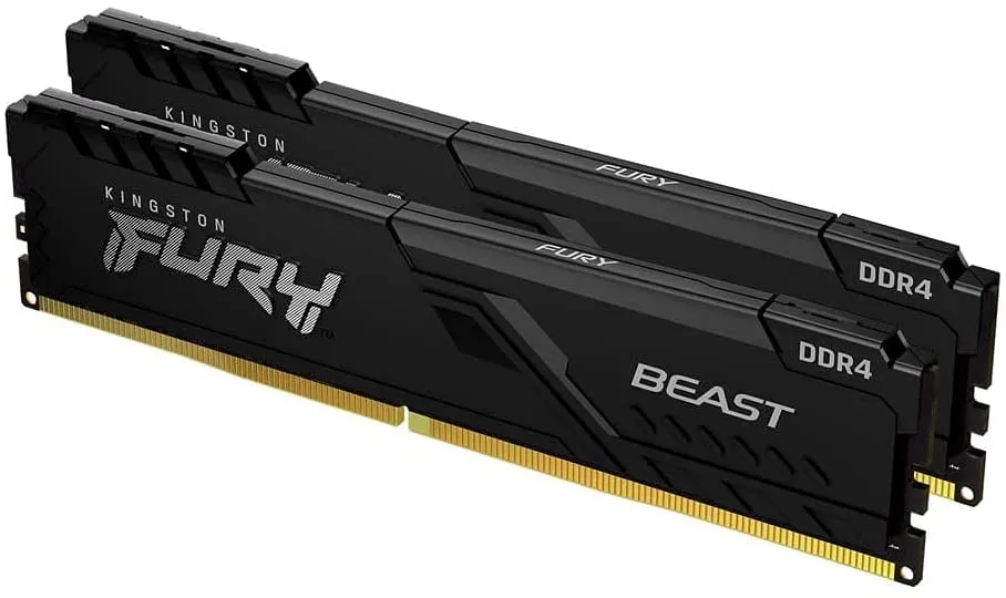 Memorie RAM Kingston FURY Beast, DDR4 SDRAM, 3200 MHz, 16GB, KF432C16BBK2/16