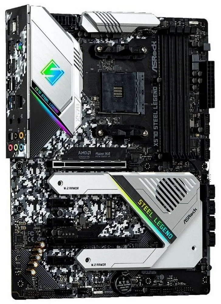Placă de bază ASRock X570 STEEL LEGEND, AM4, AMD X570, ATX
