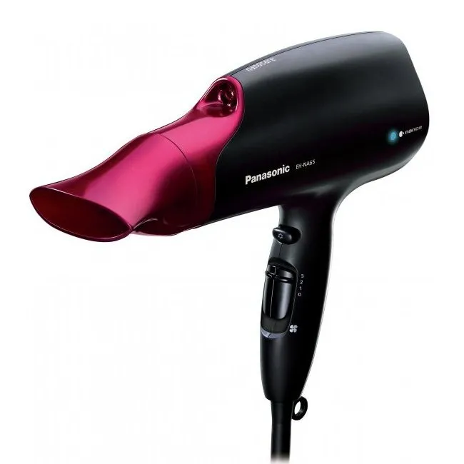Uscător de păr Panasonic EH-NA65-K865, 2000 W, Negru | Roz