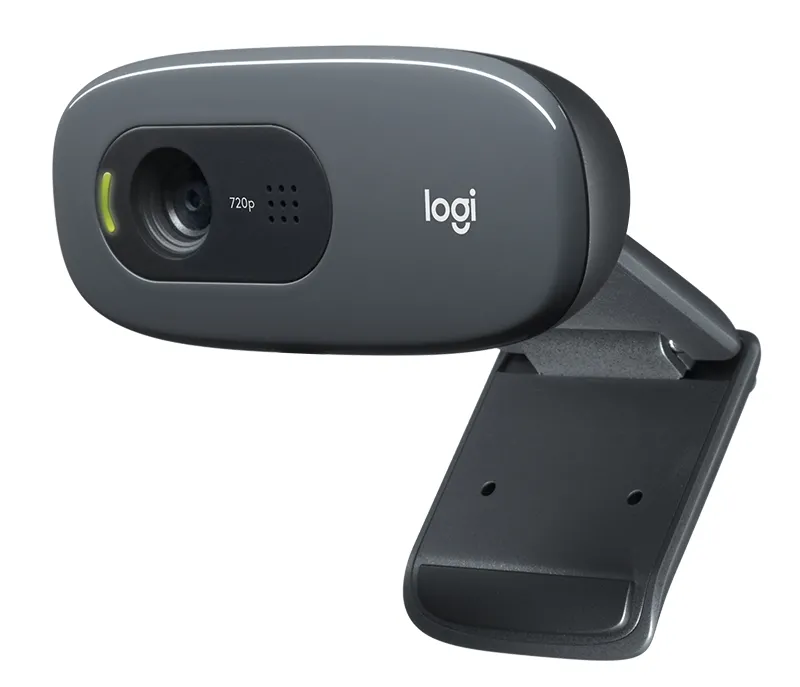 Cameră Web Logitech C270, HD 720p, Gri