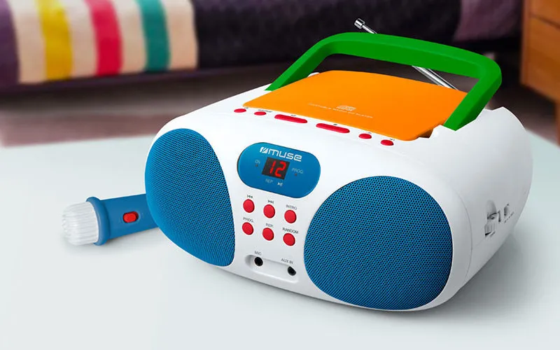 Radio portabil MUSE MD-203 KMC, Multicolor