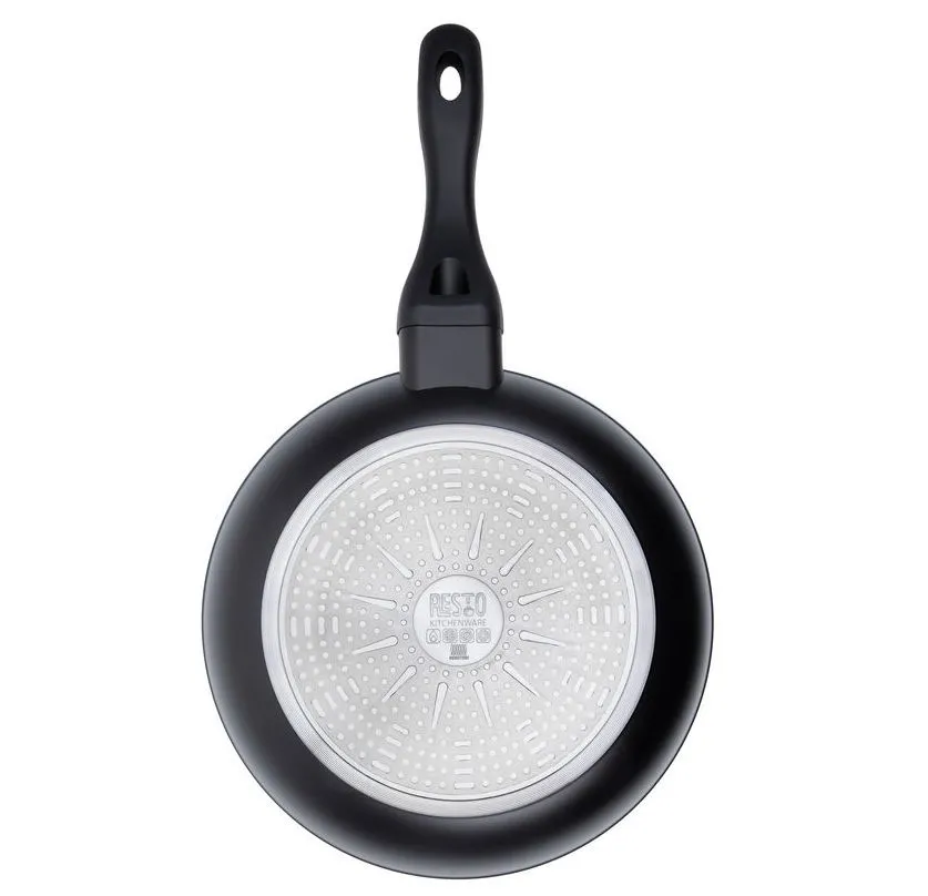 Tigaie RESTO 93153, 26cm, Negru