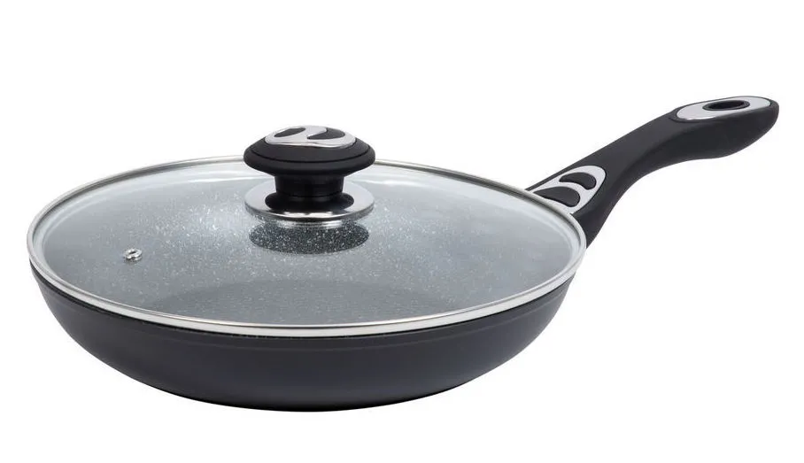 Tigaie RESTO 93153, 26cm, Negru