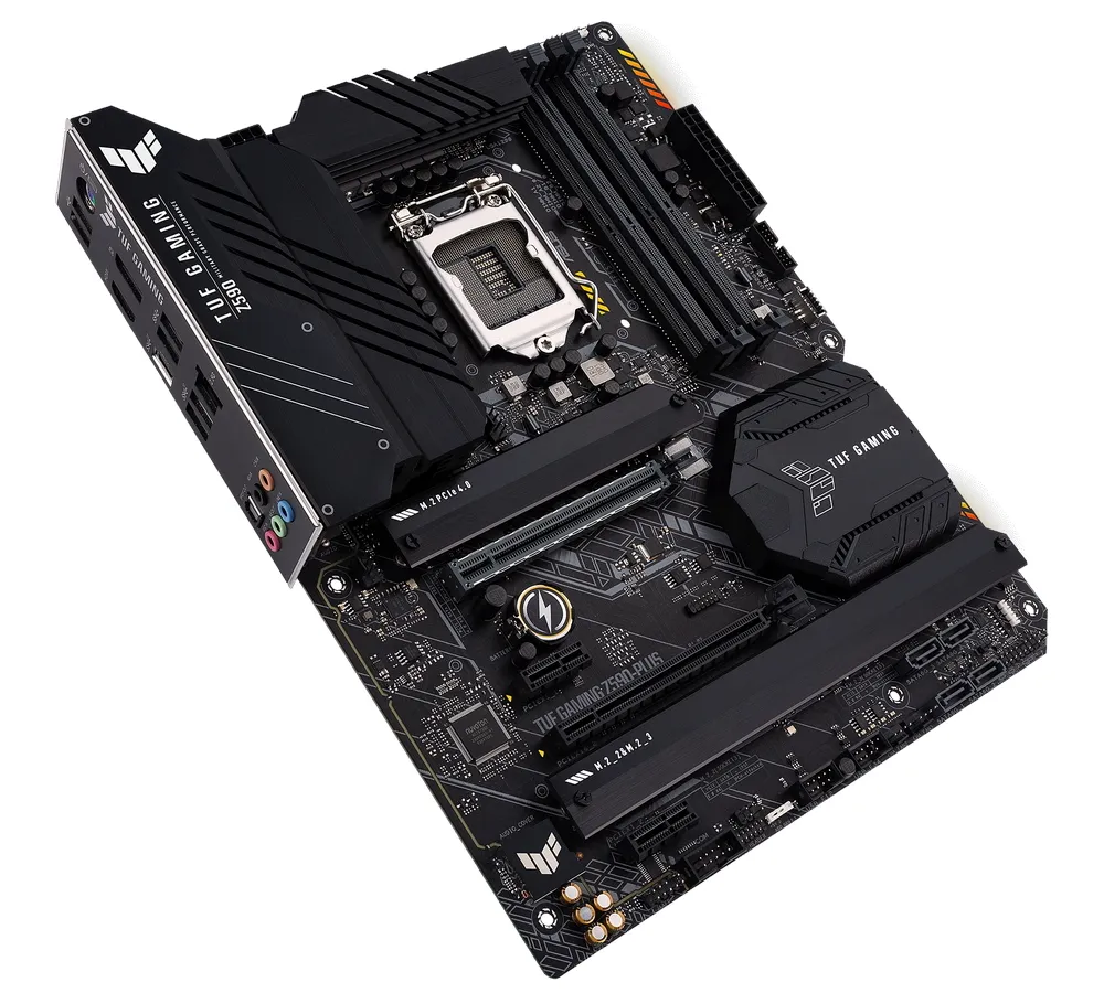 Placă de bază ASUS TUF GAMING Z590-PLUS, LGA1200, Intel Z590, ATX