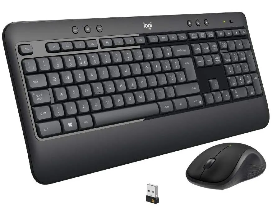 Set Tastatură + Mouse Logitech MK540, Fără fir, Negru
