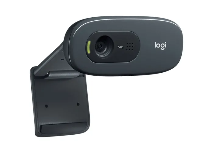Cameră Web Logitech C270, HD 720p, Gri