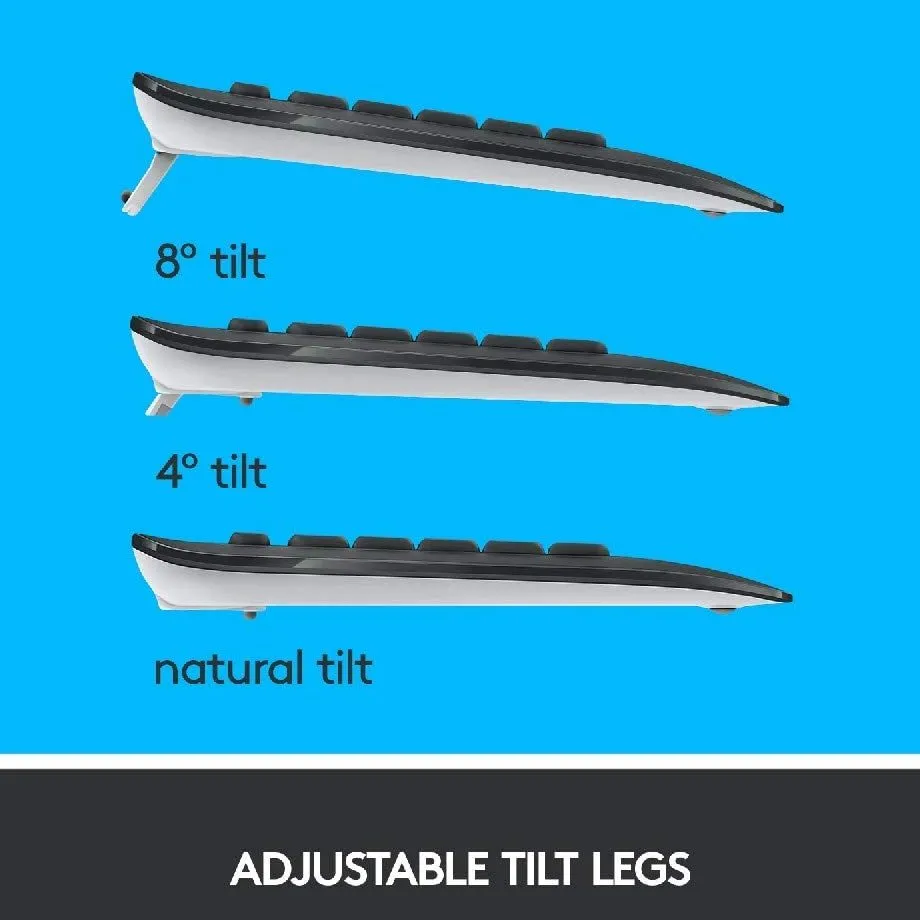 Set Tastatură + Mouse Logitech MK540, Fără fir, Negru