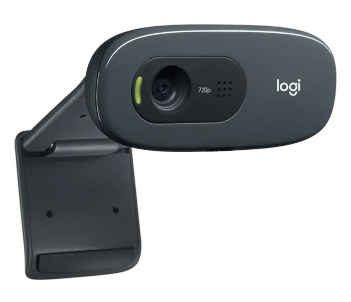 Cameră Web Logitech C270, HD 720p, Gri
