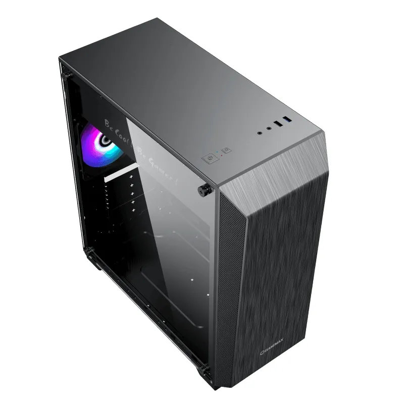 Carcasă PC Gamemax Nova N5, Midi-Tower, ATX, Negru