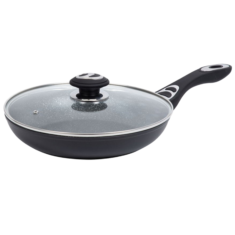 Tigaie RESTO 93153, 26cm, Negru