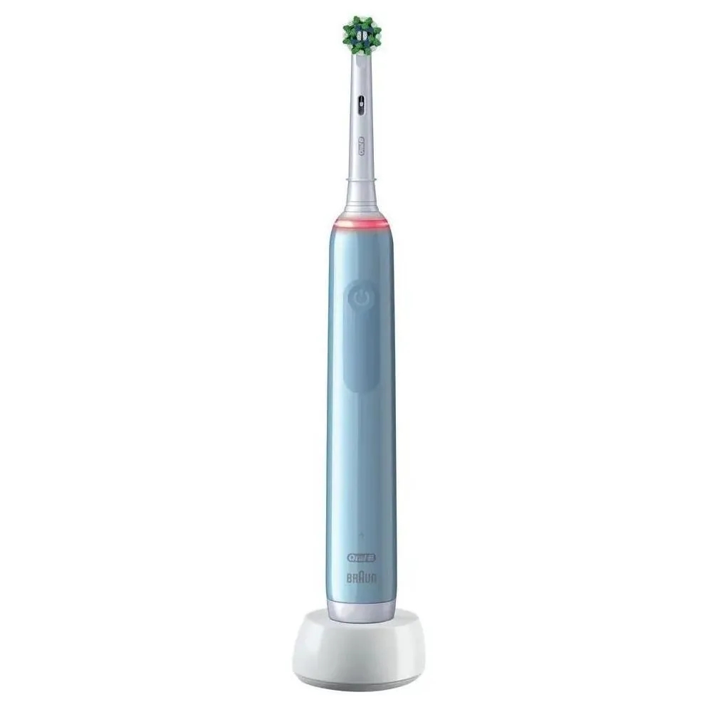 Periuță de dinți electrică Oral-B Pro 3 3000 CrossAction, Albastru