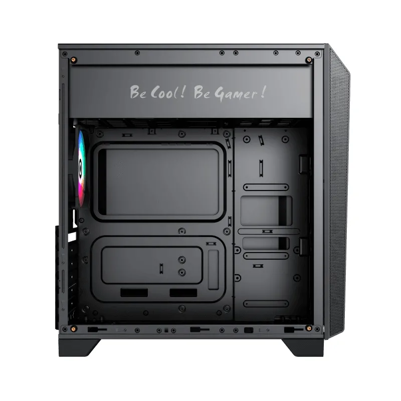 Carcasă PC Gamemax Nova N5, Midi-Tower, ATX, Negru