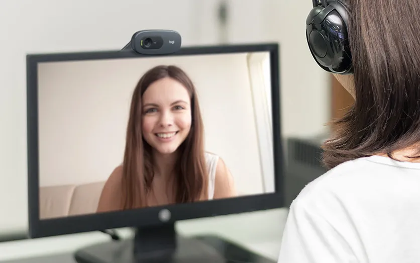 Cameră Web Logitech C270, HD 720p, Gri