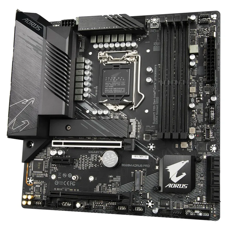 Placă de bază Gigabyte B560M AORUS PRO, LGA1200, Intel B560, Micro-ATX