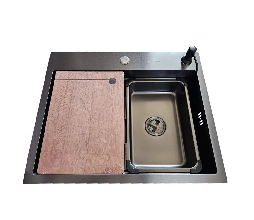 Chiuveta handmade SanDonna HD6050 (Negru)