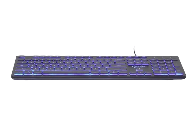 Tastatură Gembird KB-UML3-01-RU, Cu fir, Negru
