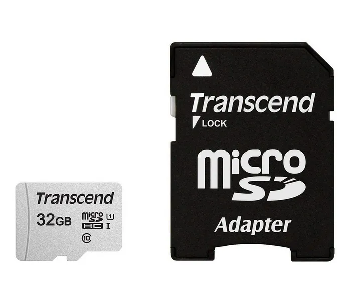 Card de Memorie Transcend microSDHC Class 10, 32GB (TS32GUSD300S-A)