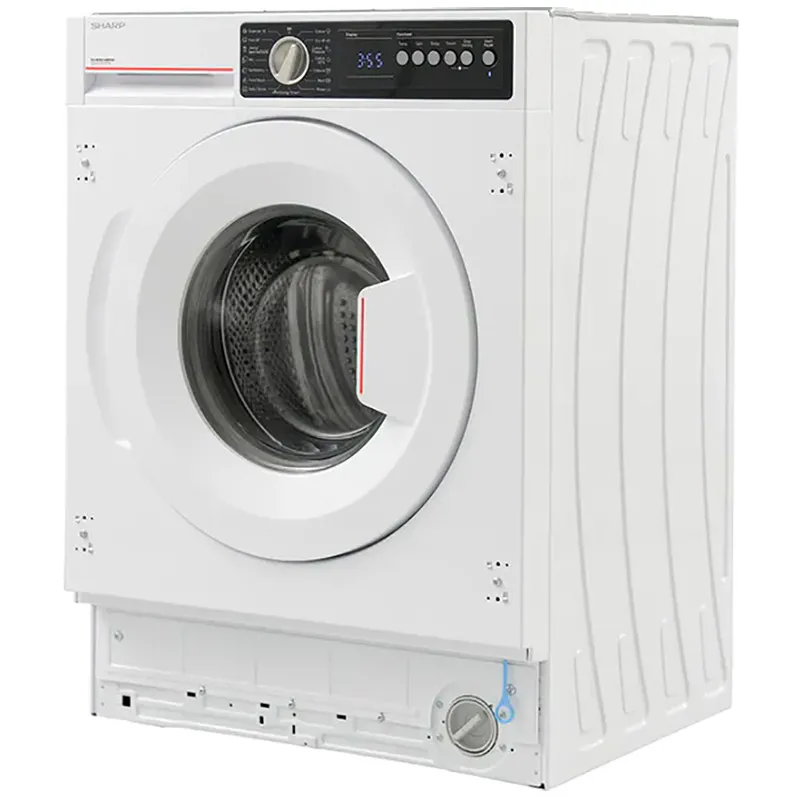 Mașină de spălat Sharp ESNIB814BWNAEE, 8kg, Alb