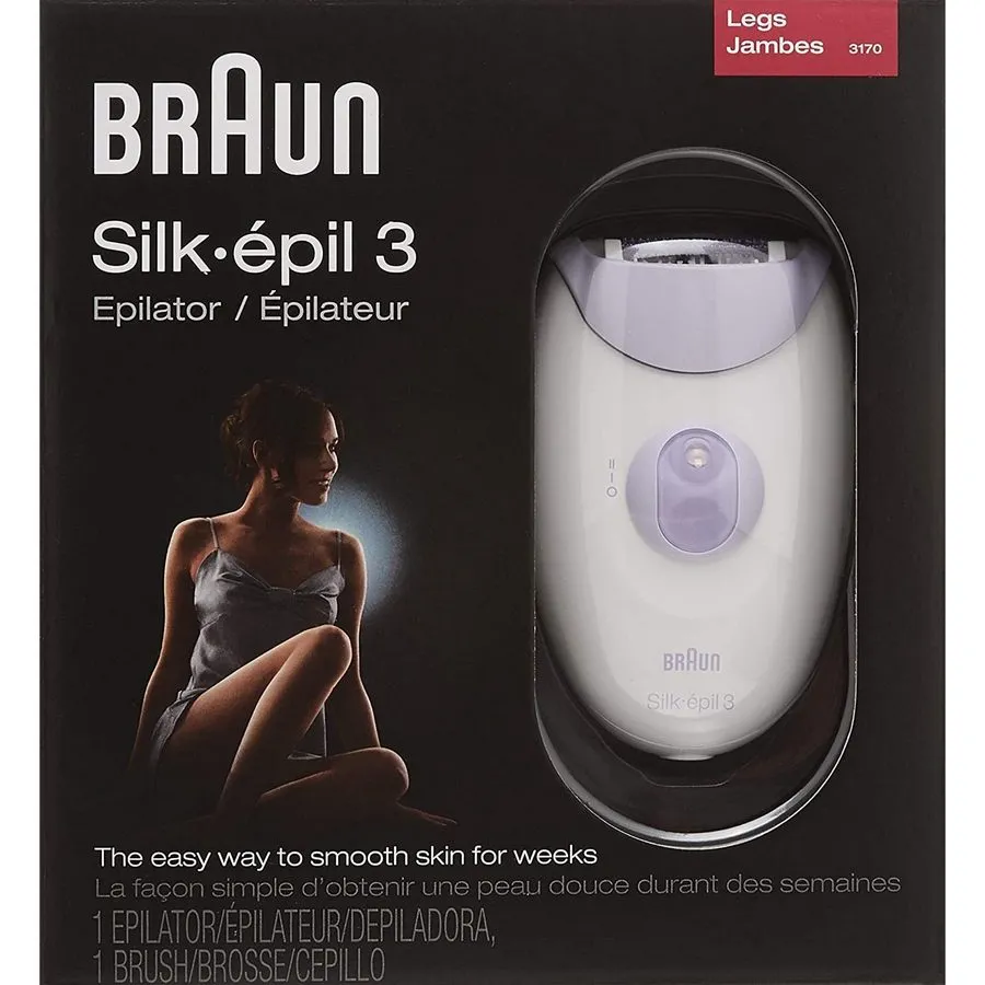 Epilator BRAUN SE3170, Alb