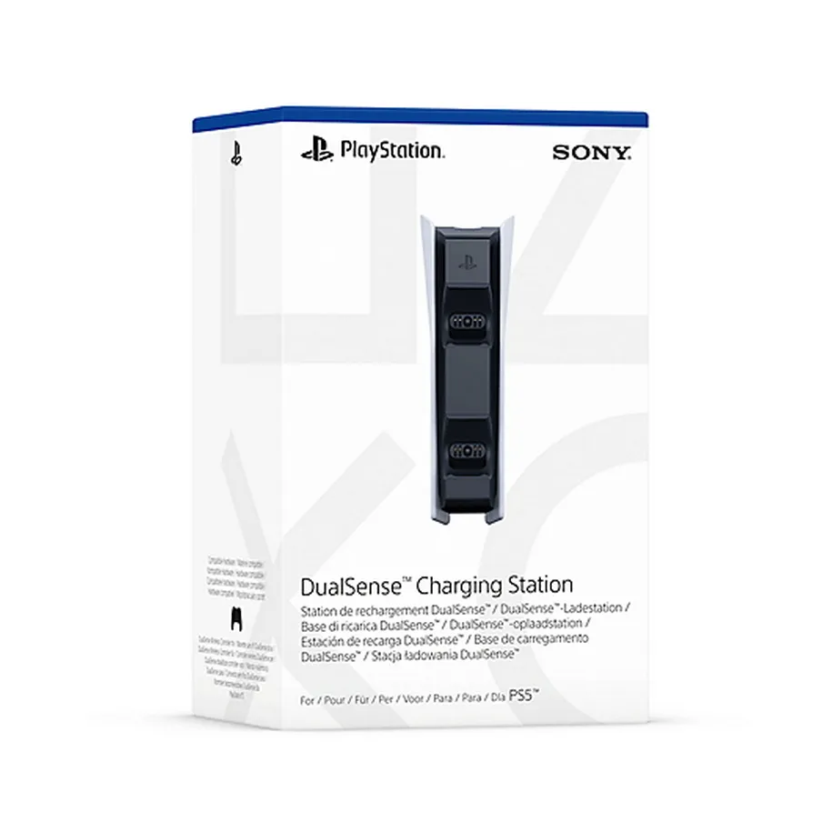 Stație de încărcare SONY PS5, Alb | Negru