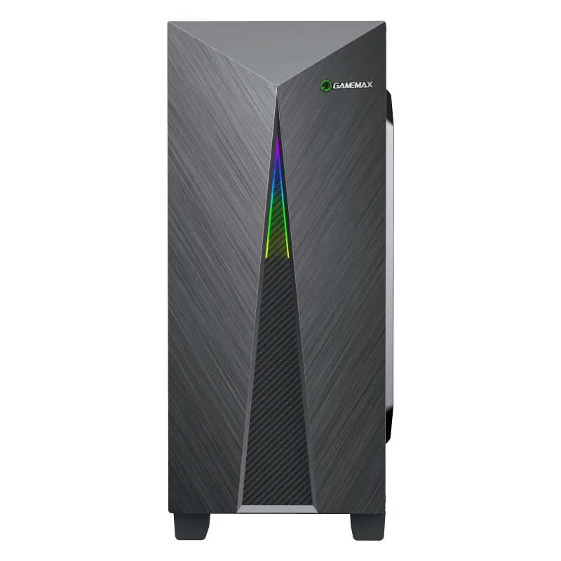 Carcasă PC Gamemax Nova N6, Midi-Tower, ATX, Negru