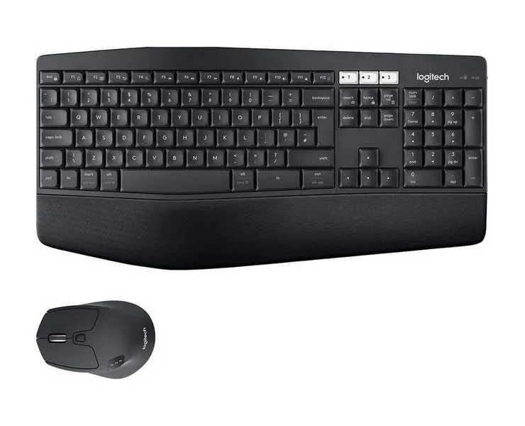 Set Tastatură + Mouse Logitech MK850, Fără fir, Negru