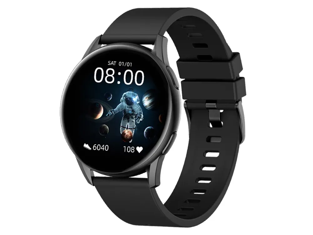 Ceas inteligent Kieslect Kr, Negru