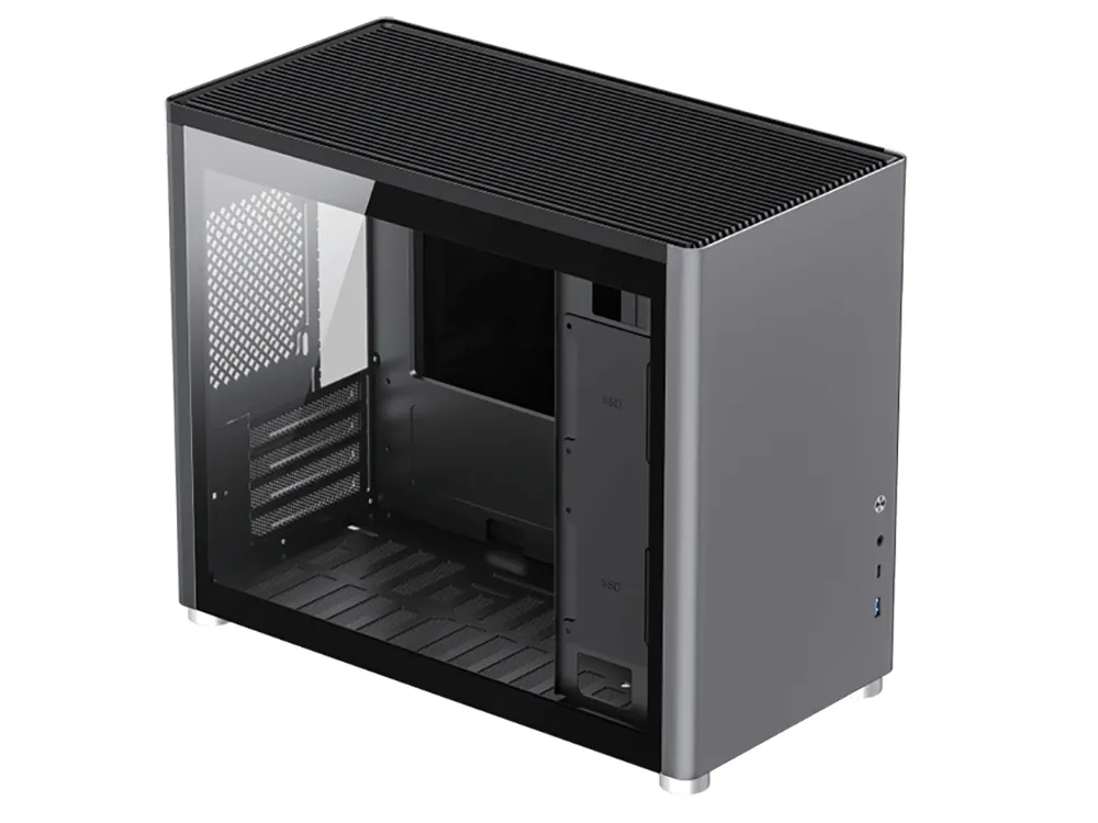 Carcasă PC Gamemax SPARK, Mini-Tower, ATX, Gri