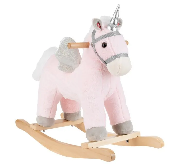 Scaun balansoar pentru copii Kikka Boo Rocking Toy, Roz