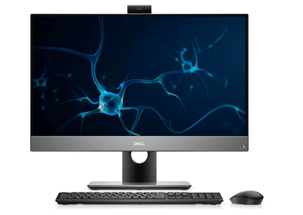 Computer All-in-One DELL OptiPlex 7780, 27", Intel Core i3-10100T, 16GB/512GB, Windows 10 Pro 64-bit, Argintiu