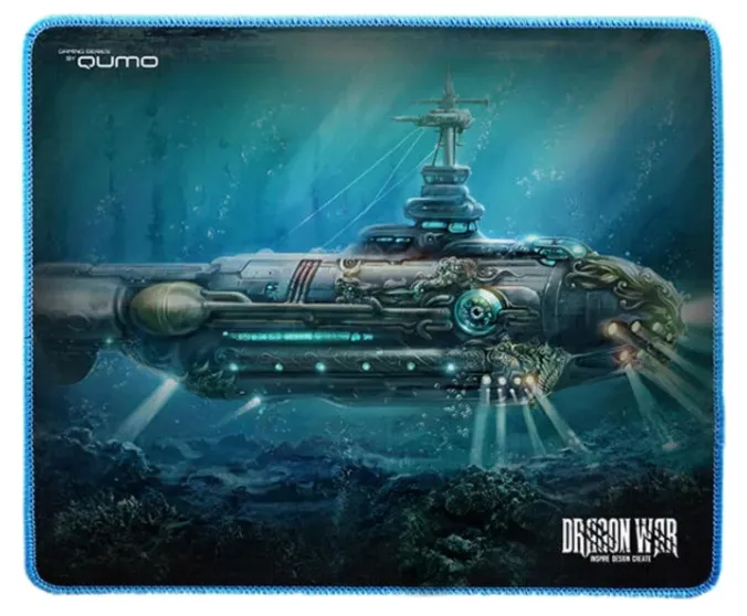 Mouse Pad pentru jocuri QUMO Nautilus, Small, Multicolor