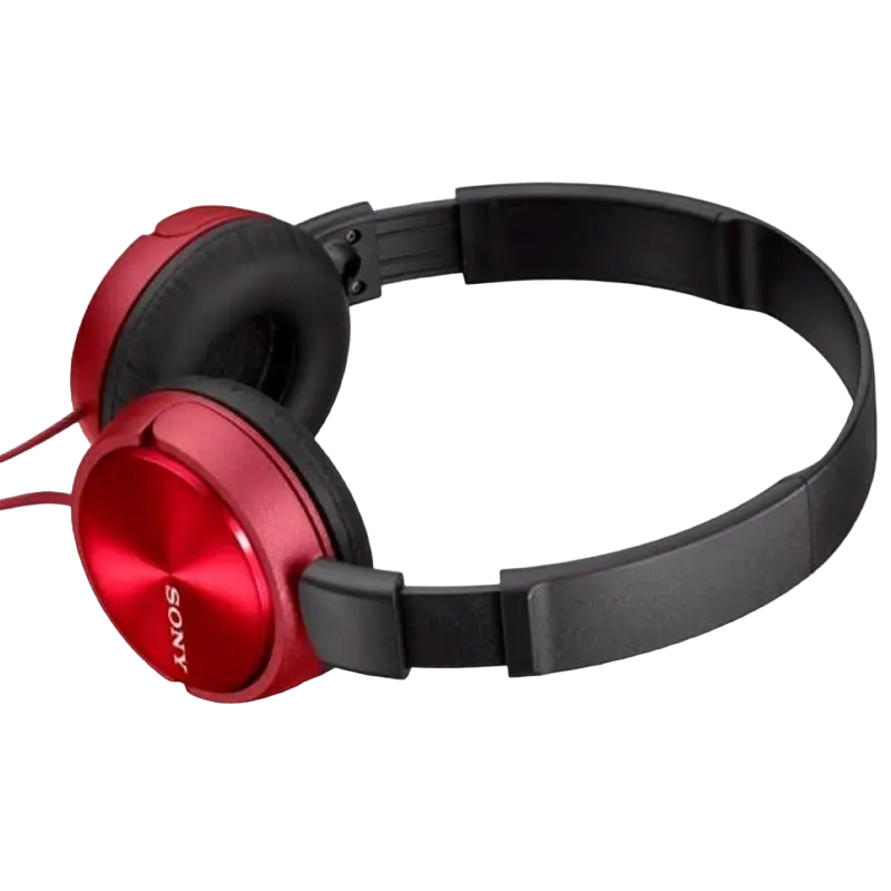 Căști SONY MDR-ZX310AP, Roșu