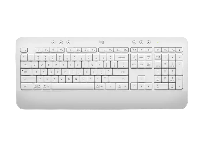 Set Tastatură + Mouse Logitech MK650, Fără fir, Alb