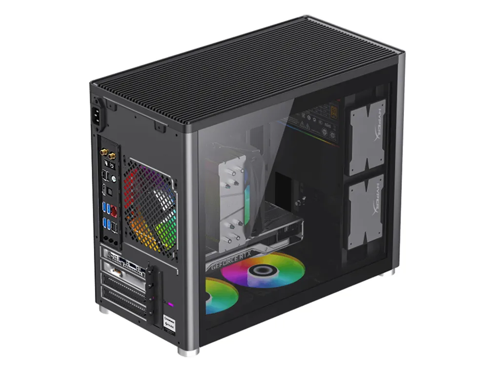 Carcasă PC Gamemax SPARK, Mini-Tower, ATX, Gri