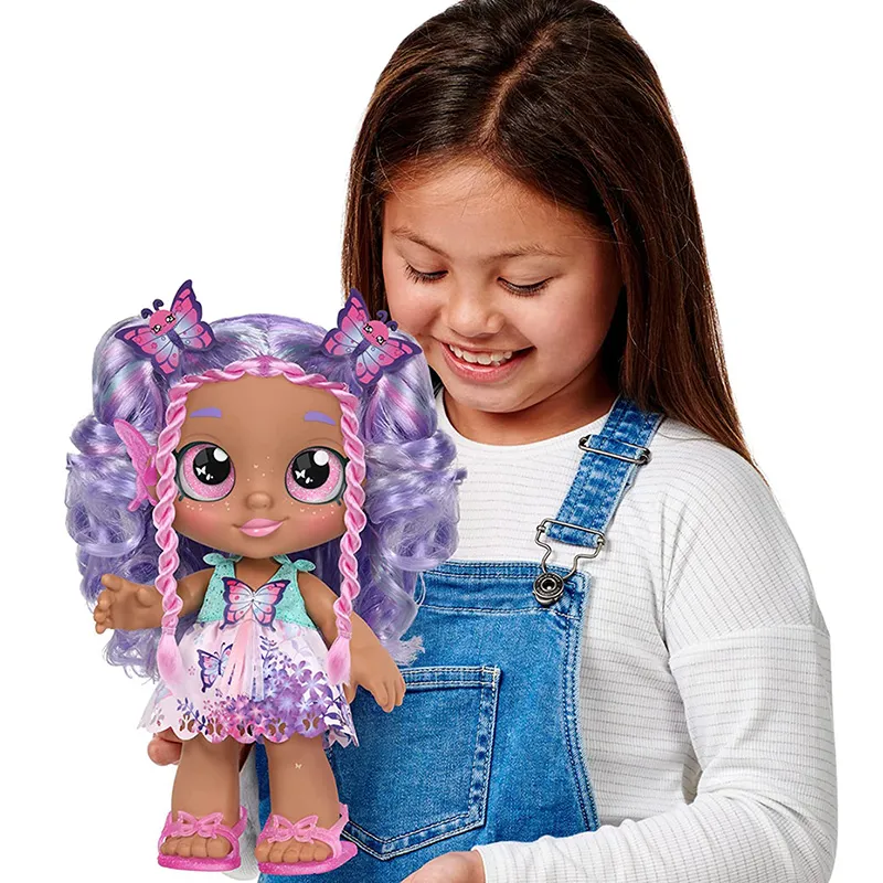 Papușa KindiKids S6 Scented Big Sis, Violet