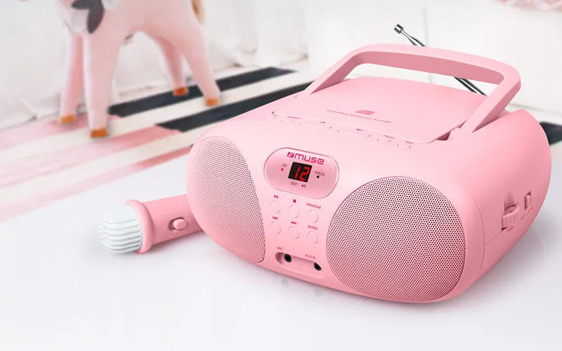 Radio portabil MUSE MD-203 KP, Roz