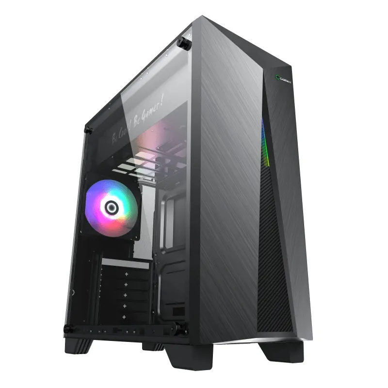 Carcasă PC Gamemax Nova N6, Midi-Tower, ATX, Negru