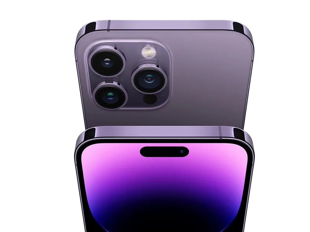 Smartphone Apple iPhone 14 Pro, 6GB/1TB, Deep Purple