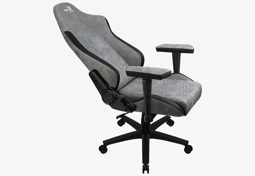 Gaming Chair AeroCool Crown AeroSuede Steel Blue, User max load up to 150kg / height 170-190cm