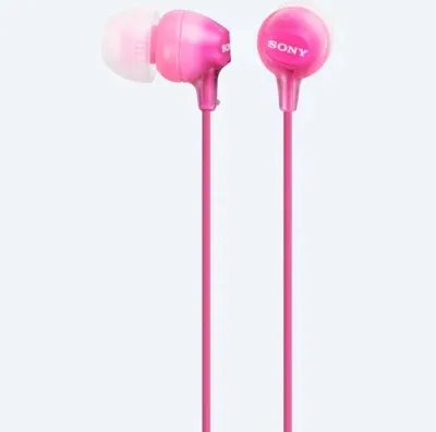 Căști SONY MDR-EX15AP, Roz