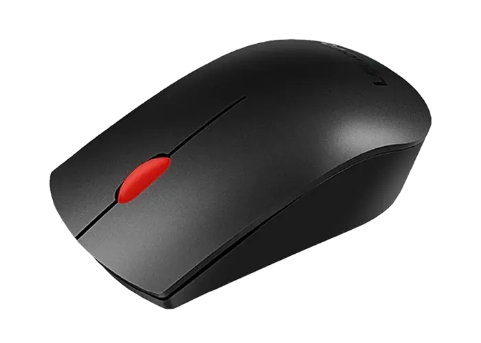 Set Tastatură + Mouse Lenovo Essential, Fără fir, Negru