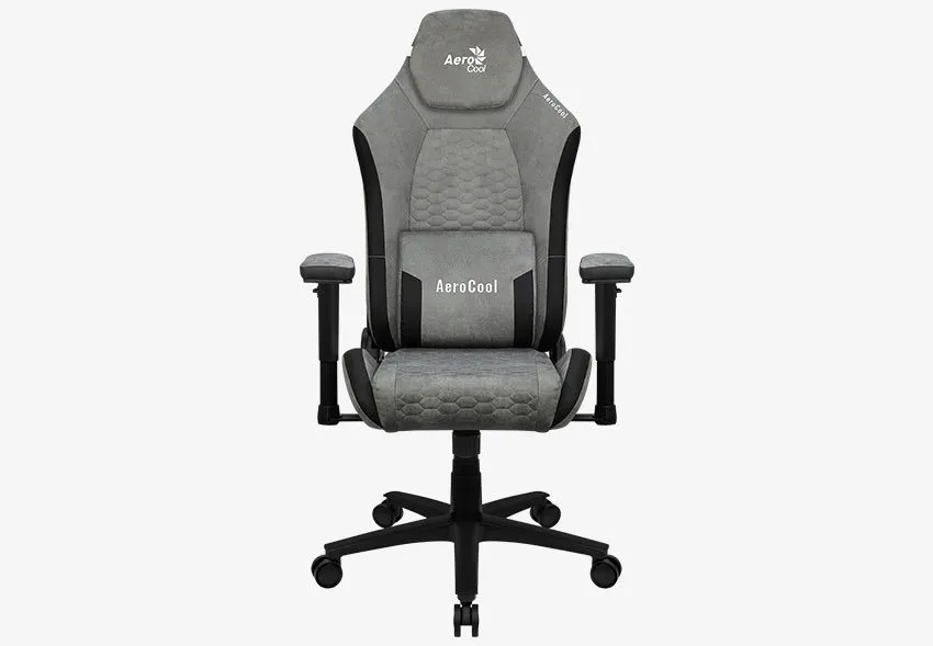 Gaming Chair AeroCool Crown AeroSuede Steel Blue, User max load up to 150kg / height 170-190cm