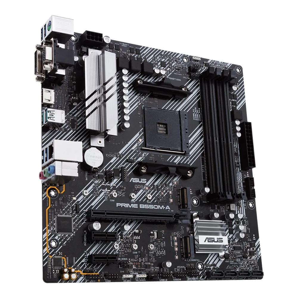 Placă de bază ASUS PRIME B550M-A, AM4, AMD B550, Micro-ATX