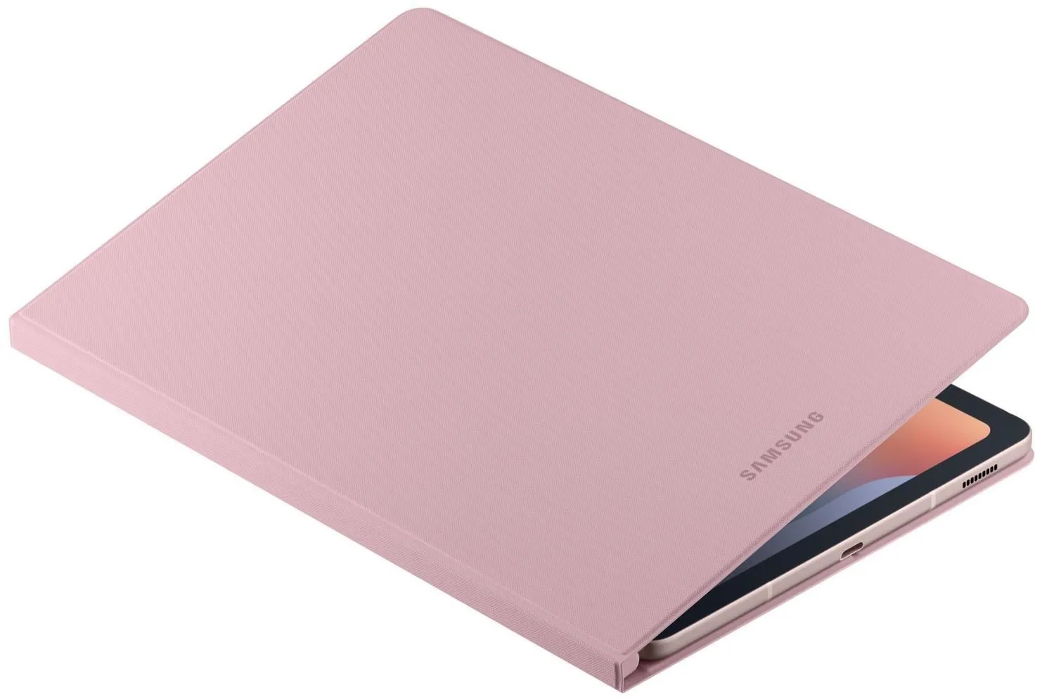 Husă pentru tabletă Samsung Tab S6 Lite Book Cover, 10.4", Poliuretan, Roz