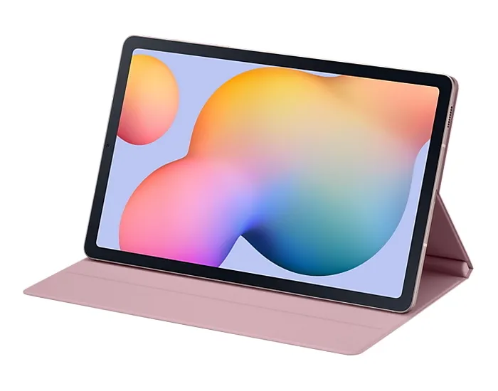 Husă pentru tabletă Samsung Tab S6 Lite Book Cover, 10.4", Poliuretan, Roz