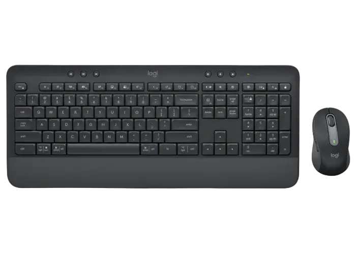 Set Tastatură + Mouse Logitech MK650, Fără fir, Grafit