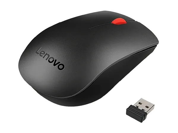 Set Tastatură + Mouse Lenovo Essential, Fără fir, Negru