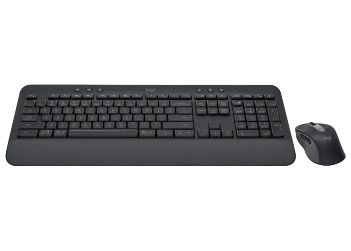 Set Tastatură + Mouse Logitech MK650, Fără fir, Grafit