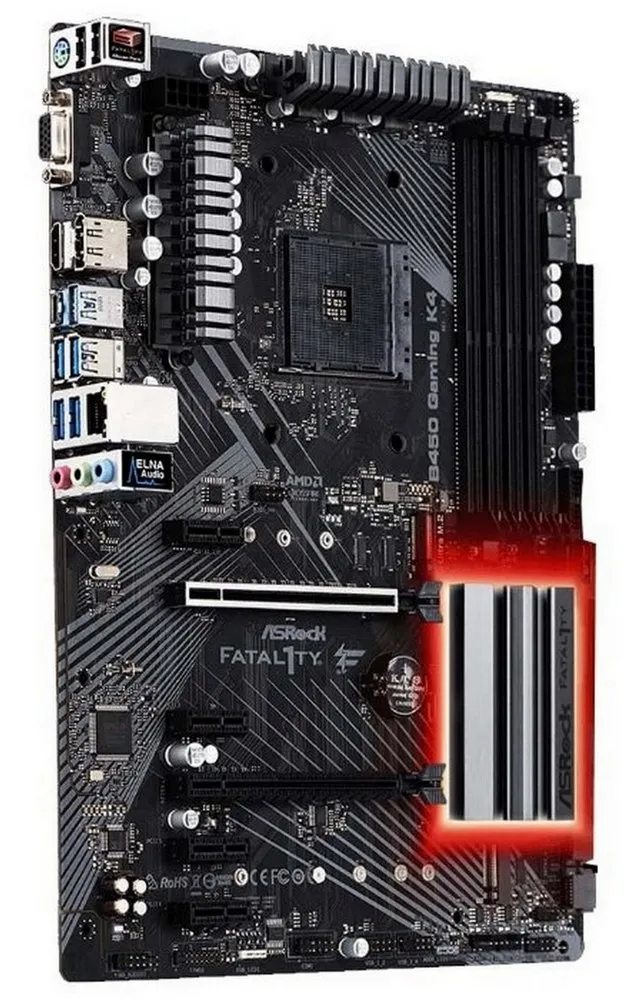 Placă de bază ASRock B450 GAMING K4, AM4, AMD B450, ATX