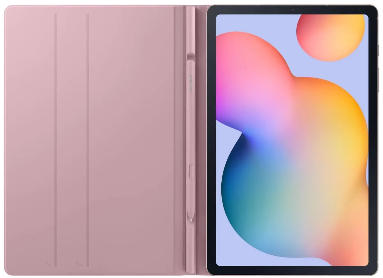 Husă pentru tabletă Samsung Tab S6 Lite Book Cover, 10.4", Poliuretan, Roz